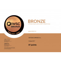 Bronzemedaille IWSC 2019 Vividor 2017