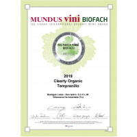 Urkunde Mundus Vini Biofach Silbermedaille 2020