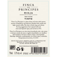 Rueckenetikett Finca los Principes