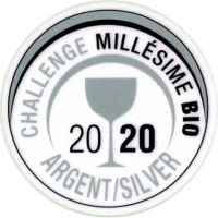 Silbermedaille Challenge Millesime Bio 2020