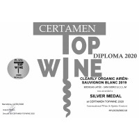 Urkunde Top Wine Silber 2020