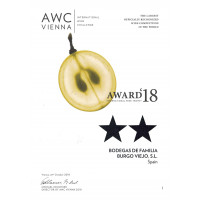Urkunde AWC Vienna bester Produzent Spaniens 2019