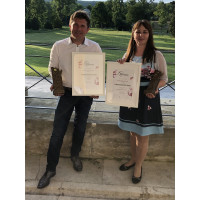 Urkunde burgenländische Weinprämierung Landessieger 2019 mit Keringer 100 days Zweigelt 2017