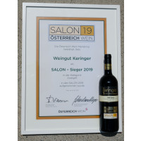 Urkunde Salon Sieger 2019 100 days Zweigelt 2017