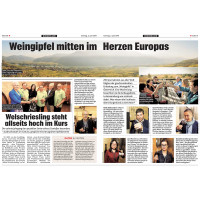 Weingipfel mitten im Herzen Europas 2019